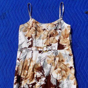 Jonathan Martin Floral Mid Dress - Size 8